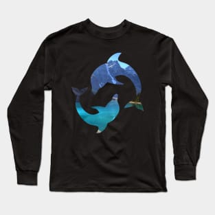 dolphin Long Sleeve T-Shirt